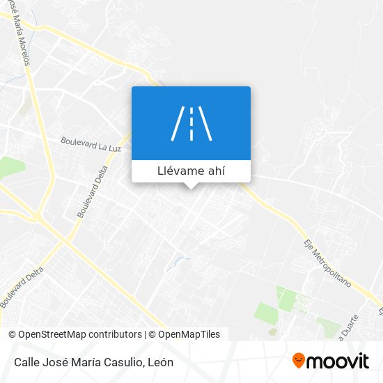 Mapa de Calle José María Casulio