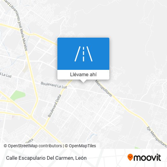 Mapa de Calle Escapulario Del Carmen