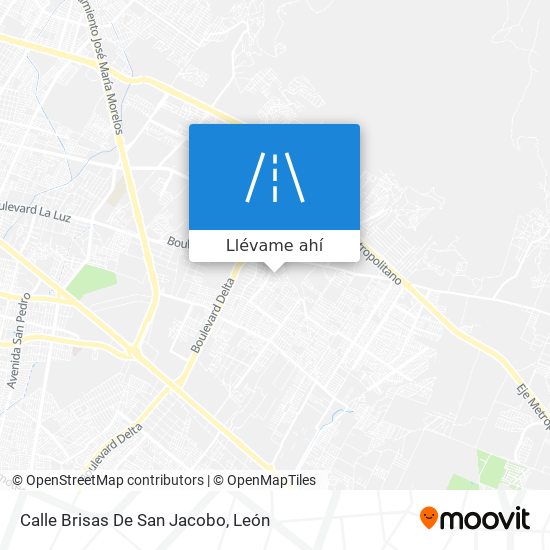 Mapa de Calle Brisas De San Jacobo