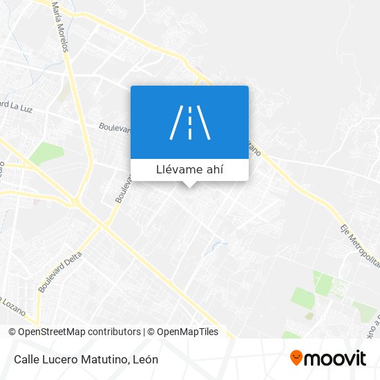 Mapa de Calle Lucero Matutino