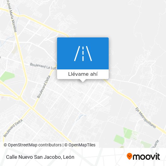 Mapa de Calle Nuevo San Jacobo