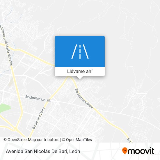 Mapa de Avenida San Nicolás De Bari