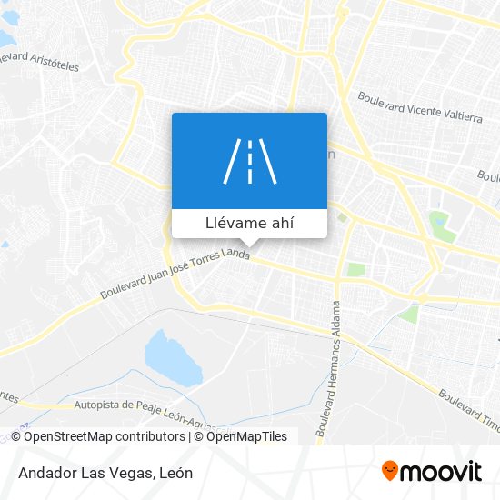 Mapa de Andador Las Vegas