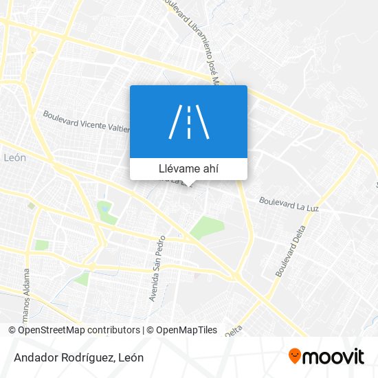 Mapa de Andador Rodríguez