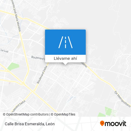 Mapa de Calle Brisa Esmeralda