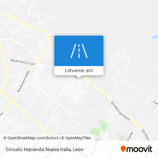 Mapa de Circuito Hacienda Nueva Italia