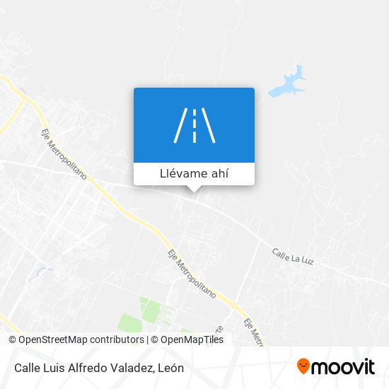 Mapa de Calle Luis Alfredo Valadez