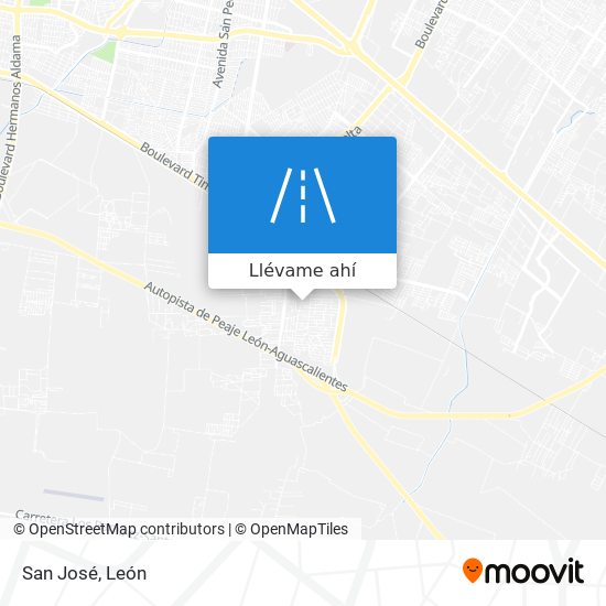 Mapa de San José