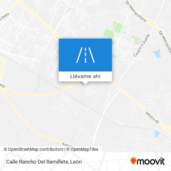 Mapa de Calle Rancho Del Ramillete