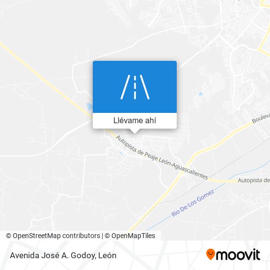 Mapa de Avenida José A. Godoy