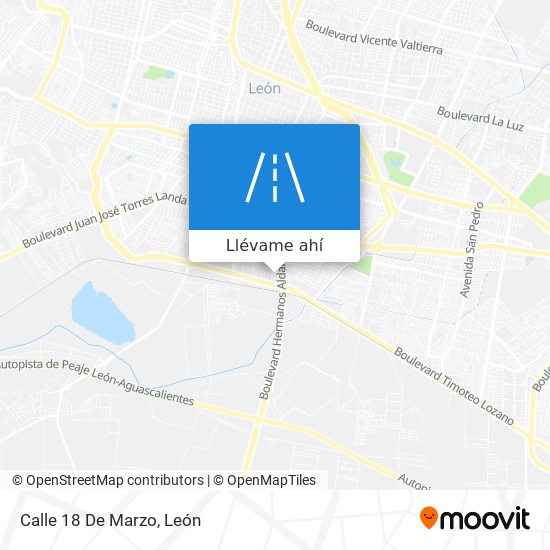 Mapa de Calle 18 De Marzo