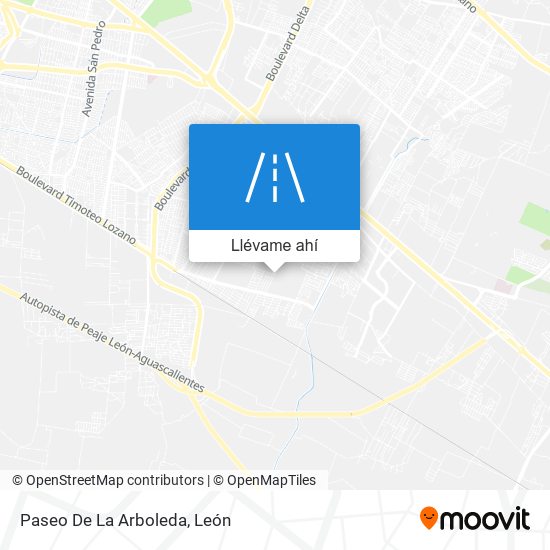 Mapa de Paseo De La Arboleda