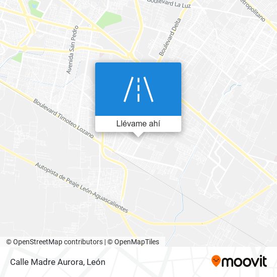 Mapa de Calle Madre Aurora