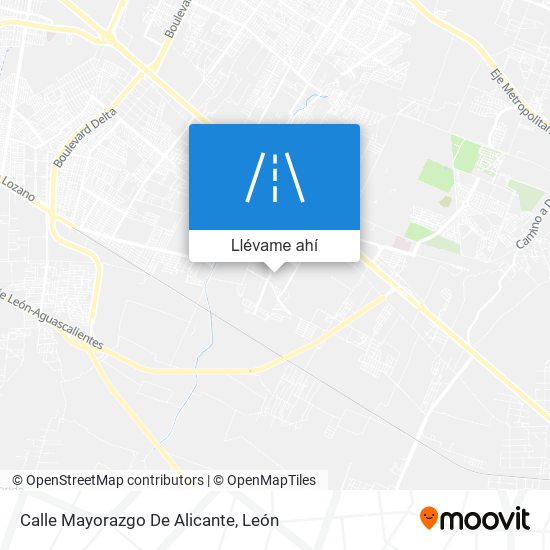 Mapa de Calle Mayorazgo De Alicante