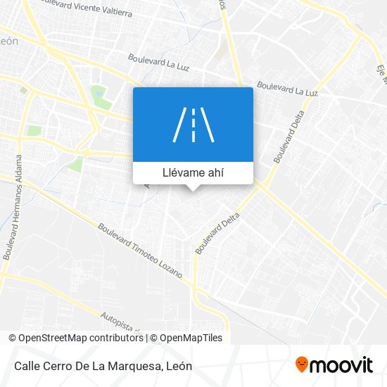 Mapa de Calle Cerro De La Marquesa