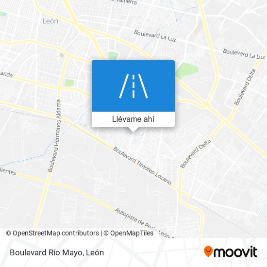 Mapa de Boulevard Río Mayo