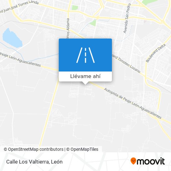 Mapa de Calle Los Valtierra