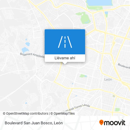 Mapa de Boulevard San Juan Bosco