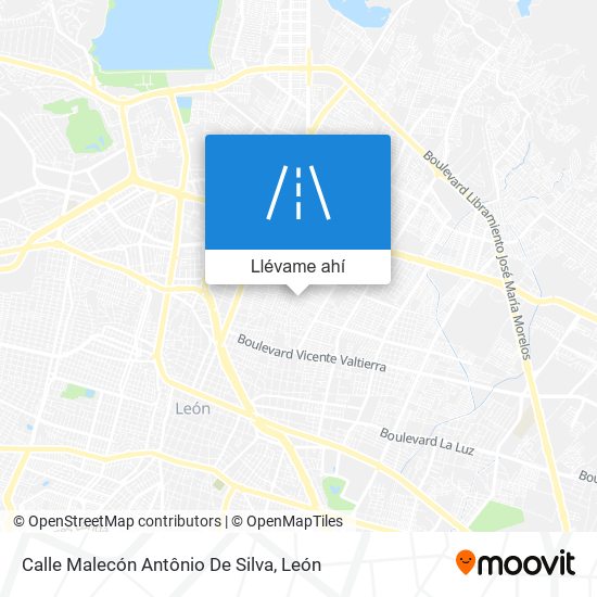 Mapa de Calle Malecón Antônio De Silva