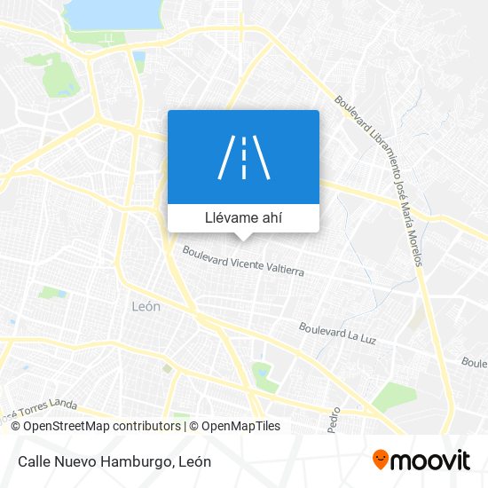 Mapa de Calle Nuevo Hamburgo