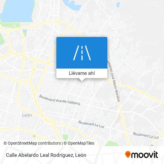 Mapa de Calle Abelardo Leal Rodríguez