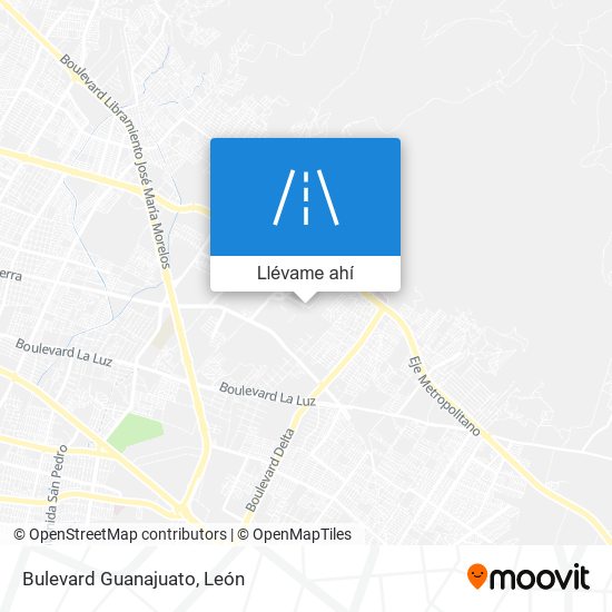 Mapa de Bulevard Guanajuato