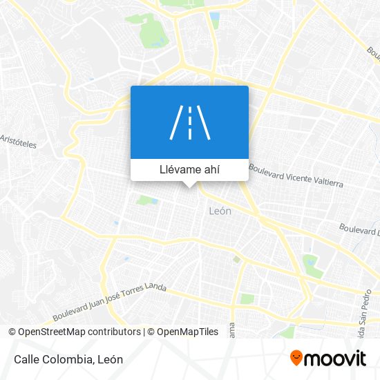 Mapa de Calle Colombia