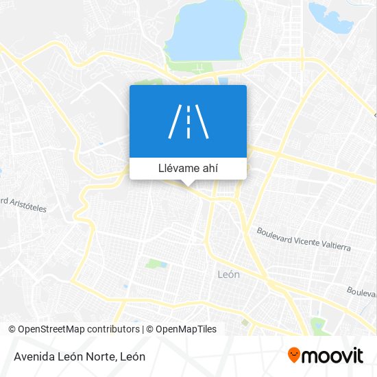 Mapa de Avenida León Norte