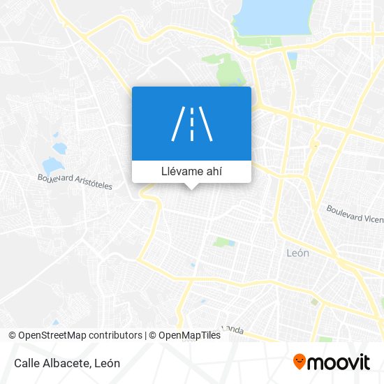 Mapa de Calle Albacete