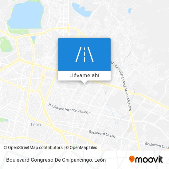 Mapa de Boulevard Congreso De Chilpancingo