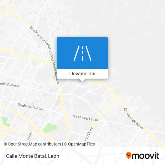 Mapa de Calle Monte Batal