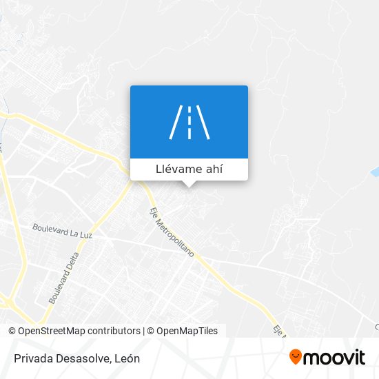 Mapa de Privada Desasolve