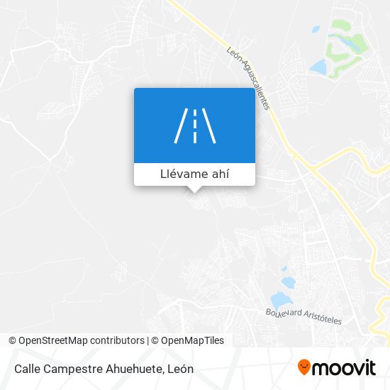 Mapa de Calle Campestre Ahuehuete