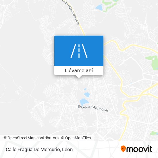 Mapa de Calle Fragua De Mercurio