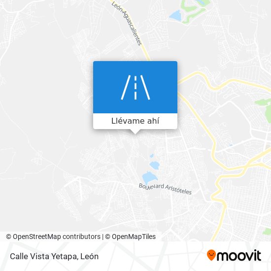 Mapa de Calle Vista Yetapa