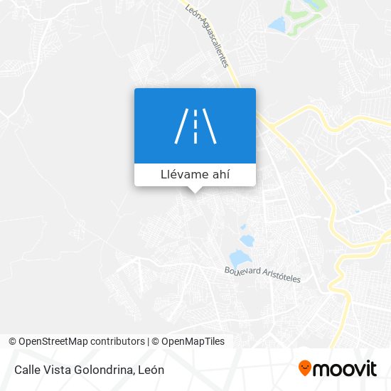 Mapa de Calle Vista Golondrina