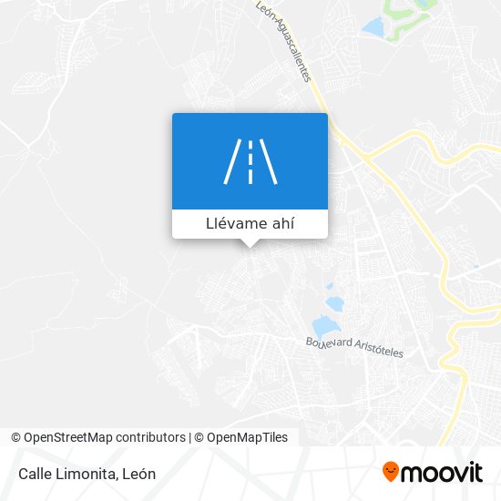 Mapa de Calle Limonita