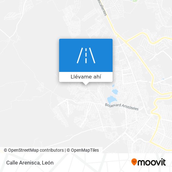 Mapa de Calle Arenisca