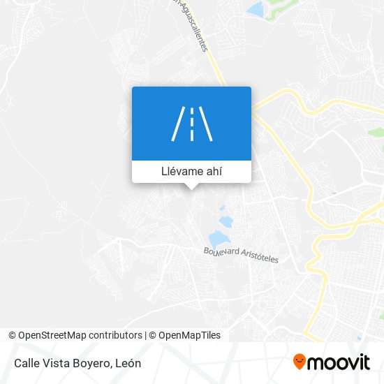 Mapa de Calle Vista Boyero