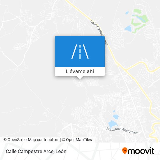 Mapa de Calle Campestre Arce