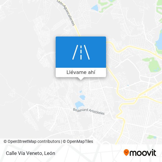 Mapa de Calle Vía Veneto