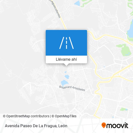 Mapa de Avenida Paseo De La Fragua