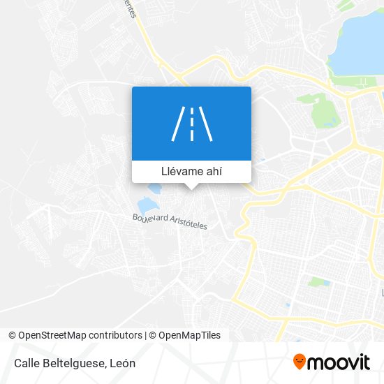 Mapa de Calle Beltelguese