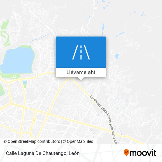 Mapa de Calle Laguna De Chautengo