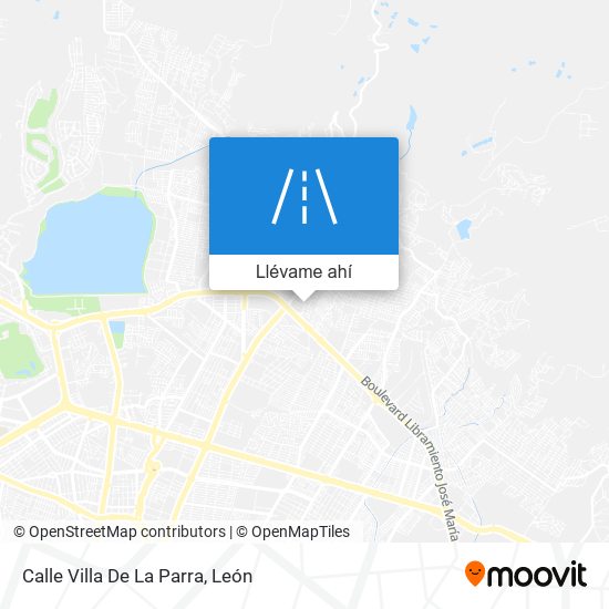 Mapa de Calle Villa De La Parra