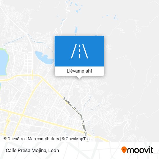 Mapa de Calle Presa Mojina