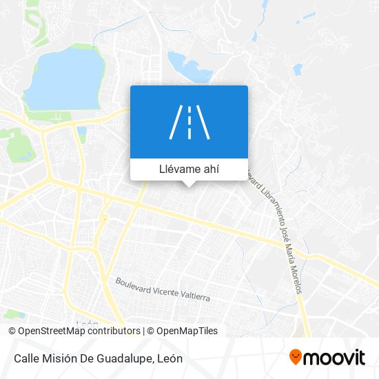 Mapa de Calle Misión De Guadalupe