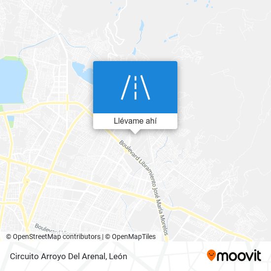 Mapa de Circuito Arroyo Del Arenal