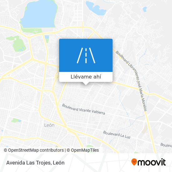 Mapa de Avenida Las Trojes