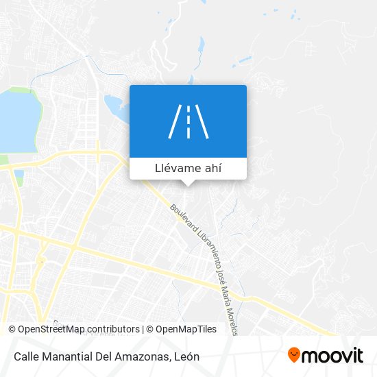 Mapa de Calle Manantial Del Amazonas